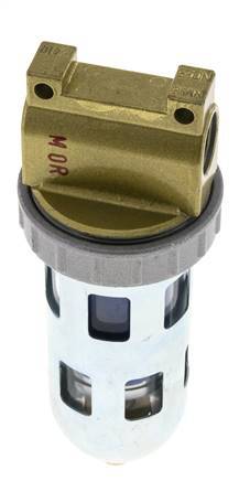 Microfilter 0.01microns G3/8'' 560 l/min Semi-Auto Protective Cage Polycarbonate Standard 1