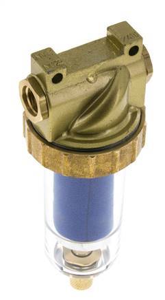 Microfilter 0.01microns G1/4'' 560 l/min Semi-Auto Polycarbonate Standard 1