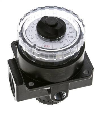 Pressure Regulator G1/4'' 3000 l/min 0.0-11.0bar/0-160psi