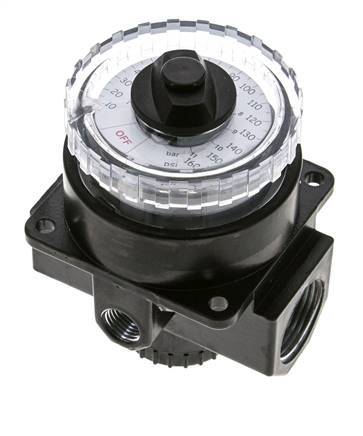 Pressure Regulator G1/2'' 5000 l/min 0.0-11.0bar/0-160psi