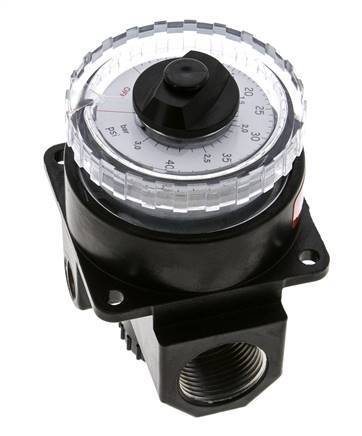 Pressure Regulator G3/4'' 8000 l/min 0.0-3.0bar/0-44psi