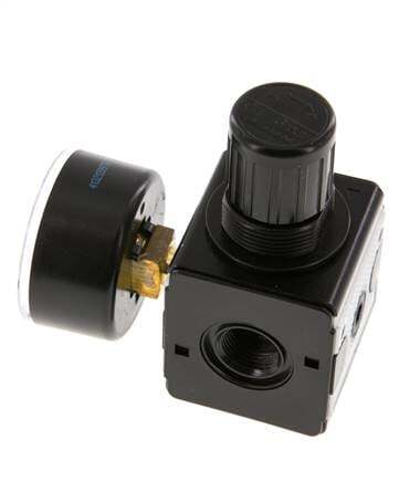 Pressure Regulator G3/8'' 2100 l/min 0.1-3.0bar/1-44psi Zinc Die-Cast Multifix 1