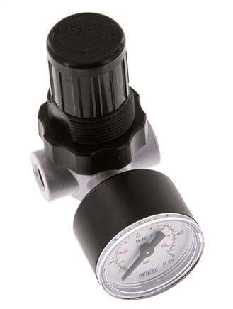 Pressure Regulator G1/8'' 450 l/min 0.1-3.5bar/1-51psi Zinc Die-Cast Standard 0