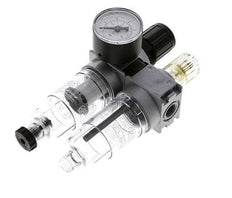 FRL 2-Part G1/4'' 700 l/min 0.1-3.0bar/1-44psi Semi-Auto 40 mm Pressure Gauge Polycarbonate Multifix 0