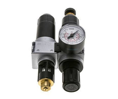 FRL 2-Part G1/4'' 700 l/min 0.2-6.0bar/3-87psi Semi-Auto 40 mm Pressure Gauge Metal Multifix 0