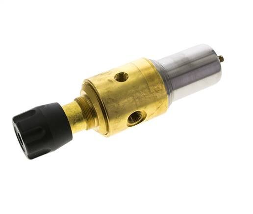 Filter-Regulator G3/8'' 800 l/min 0.5-8.0bar/7-116psi Manual Brass/Stainless Steel