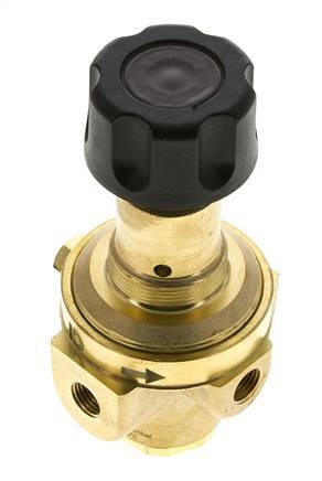 Pressure Regulator G1/4'' 490 l/min 2.0-30.0bar/29-435psi Brass