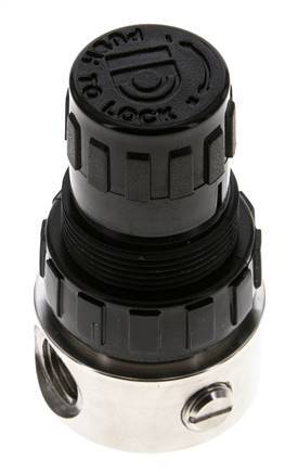 Pressure Regulator G1/4'' 350 l/min 1.0-15.0bar/14-218psi Stainless Steel/POM