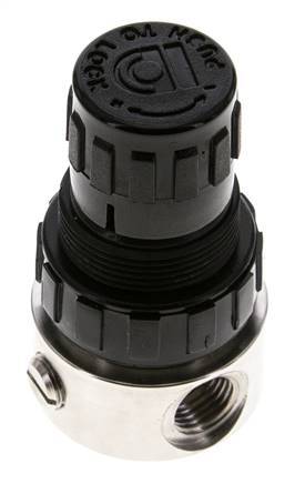 Pressure Regulator G1/4'' 350 l/min 1.0-15.0bar/14-218psi Stainless Steel/POM