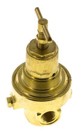 Pressure Regulator G1/2'' 1500 l/min 0.2-3.0bar/3-44psi Brass CO2