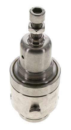 Pressure Regulator G1/4'' 700 l/min 2.0-30.0bar/29-435psi Stainless Steel Gases Liquids