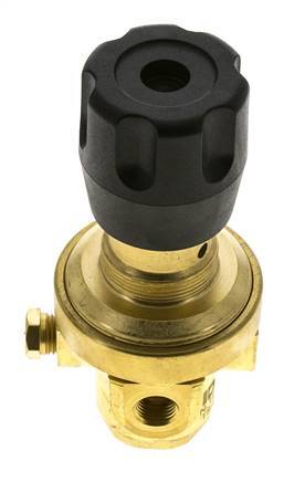 Pressure Regulator G1/4'' 490 l/min 0.1-1.5bar/1-22psi Brass