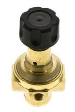 Pressure Regulator G1/4'' 490 l/min 2.0-30.0bar/29-435psi Brass Gases Liquids