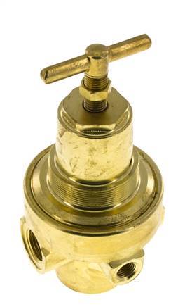 Pressure Regulator G1/2'' 1500 l/min 0.1-1.5bar/1-22psi Brass Gases Liquids