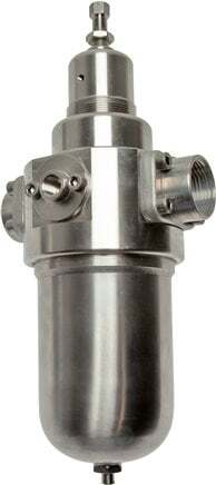 Filter-Regulator G1'' 6000 l/min 0.1-1.5bar/1-22psi Manual Stainless Steel