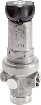 Precision Pressure Regulator G1/2'' 1900 l/min 10.0-50.0bar/145-725psi Stainless Steel