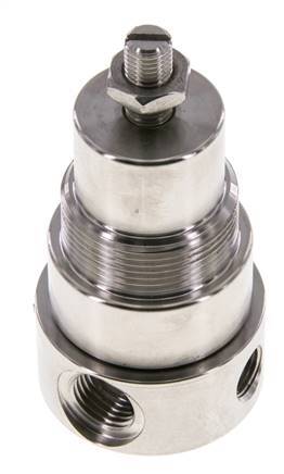 Pressure Regulator G1/4'' 350 l/min 0.2-3.0bar/3-44psi Stainless Steel