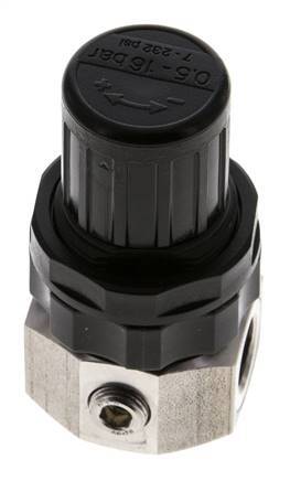Pressure Regulator G1/4'' 320 l/min 0.5-16.0bar/7-232psi Stainless Steel