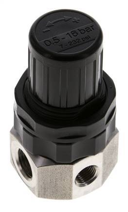 Pressure Regulator G1/4'' 320 l/min 0.5-16.0bar/7-232psi Stainless Steel