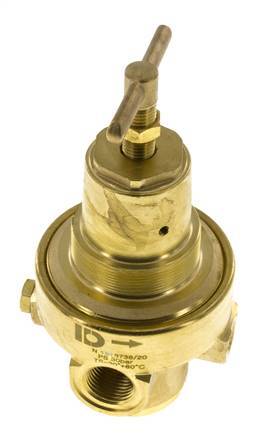 Pressure Regulator G1/2'' 1500 l/min 0.5-8.0bar/7-116psi Brass