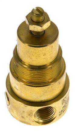Pressure Regulator G1/4'' 330 l/min 0.5-8.0bar/7-116psi Brass