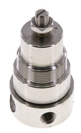 Pressure Regulator G1/4'' 350 l/min 0.1-1.5bar/1-22psi Stainless Steel Gases Liquids