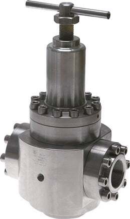 Pressure Regulator G1 1/2'' 15000 l/min 1.0-15.0bar/14-218psi Stainless Steel Gases Liquids