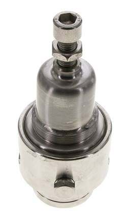 Pressure Regulator G1/4'' 700 l/min 0.1-1.5bar/1-22psi Stainless Steel Gases Liquids