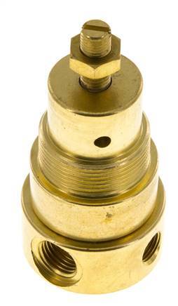 Pressure Regulator G1/4'' 330 l/min 0.2-3.0bar/3-44psi Brass