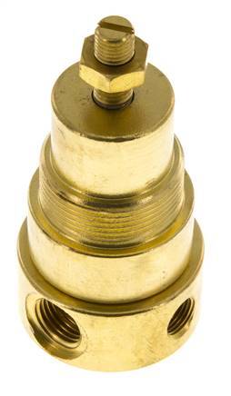 Pressure Regulator G1/4'' 330 l/min 0.2-3.0bar/3-44psi Brass