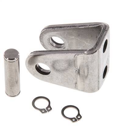 Bearing Block for 20 mm 25 mm ISO 6432 ISO 21287 Cylinder with Pin