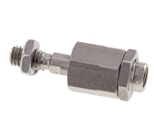 Floating Joint M6 for Cylinder Stainless steel 304 (1.4301)