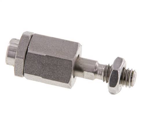 Floating Joint M6 for Cylinder Stainless steel 304 (1.4301)