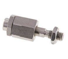 Floating Joint M6 for Cylinder Stainless steel 304 (1.4301)