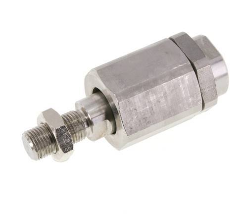 Floating Joint M16 x 1.5 for Cylinder Stainless steel 304 (1.4301)