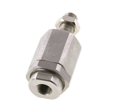Floating Joint M16 x 1.5 for Cylinder Stainless steel 304 (1.4301)