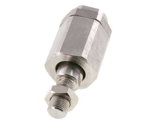 Floating Joint M16 x 1.5 for Cylinder Stainless steel 304 (1.4301)