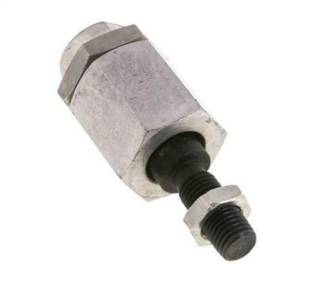 Floating Joint M16 for Cylinder Zinc plated steel