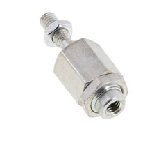 Floating Joint M5 for Cylinder Zinc plated steel