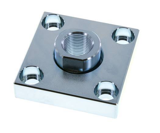 Flexo Coupling with Mounting Plate for 125 mm ISO 15552 Cylinder