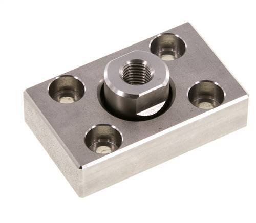 Flexo Coupling with Mounting Plate for 25 mm 32 mm ISO 15552 ISO 21287 Cylinder