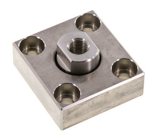 Flexo Coupling with Mounting Plate for 40 mm ISO 15552 ISO 21287 Cylinder