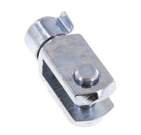 Clevis Rod-end Pin M6 Zinc plated steel