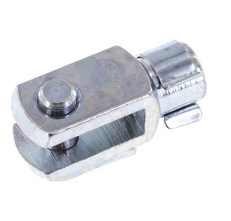 Clevis Rod-end Pin M6 Zinc plated steel