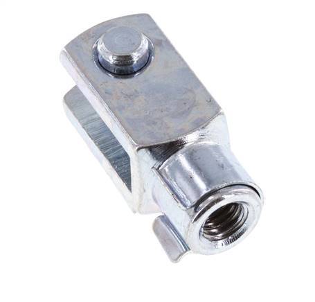 Clevis Rod-end Pin M6 Zinc plated steel