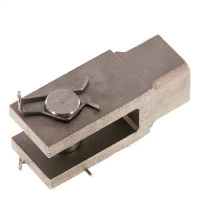 Clevis Rod-end Pin M42 x 2 Zinc plated steel