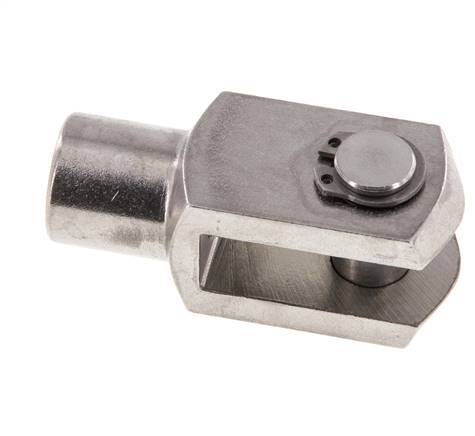 Clevis Rod-end Pin M12 x 1.25 Stainless steel 1.4571