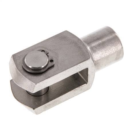 Clevis Rod-end Pin M12 x 1.25 Stainless steel 1.4571