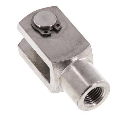 Clevis Rod-end Pin M12 x 1.25 Stainless steel 1.4571
