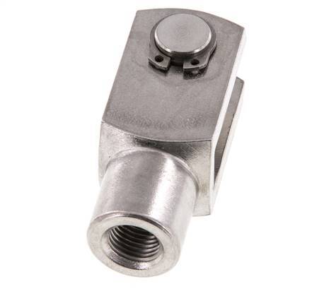 Clevis Rod-end Pin M12 x 1.25 Stainless steel 1.4571